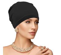 Gorros de Quimio,Quimio Cáncer Algodón Sombrero,Gorro de Cáncer para Mujer,Gorro Suave, Sombrero Cómodo y Transpirable para Pérdida de Cabello, Ideal para Uso Diario y Nocturno, Protege el Cuero