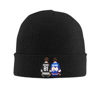 Gorros de rivalidad calentados Otoño Invierno Skullies Gorros Cálidos Shane Ilya Número 24 81 Gorros Hombres Mujer Sombrero Acrílico Tejido