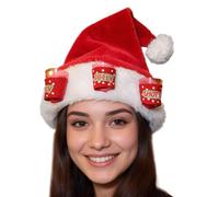 Gorros de Santa Claus Adultos Accesorio Cabeza Disfraz Fantasía Incluyendo