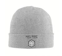 Gorros Divertidos para Jugadores de rol no te Preocupes Tengo un Plan Gorros otoño e Invierno cálidos DND Hombres y Mujeres Regalos Deportivos Exteriores