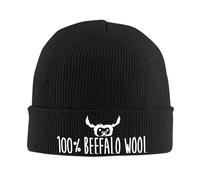 Gorros Invierno para Hombres, Mujeres Hombres, Gorro puño, no pases Hambre Juntos, 100 Productos Lana Beefalo, Gorra Calavera Tejida y cálida, Gorra Punto PVP, Juego Juego Gorro Punto