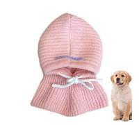 Gorros para perros - Gorro de invierno para perros, adorable gorro de cuello de perro, gorro de punto para perros | Acogedor gorro Snood de punto con cuello cálido, divertido