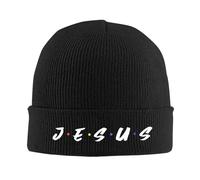 Gorros Personalizados de Jesús Cristiano Sombrero de Punto Callejero para Mujeres Hombres Fe cálida de Invierno Skullies Gorros Gorros