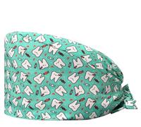 Gorros quirúrgicos para Dentistas, higienistas, técnicos dentales, auxiliares dentales. Gorros de enfermería con diseño de Dientes. Gorros dentales. Gorros para quirófano