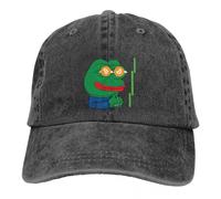 Gorros Unisex de Papá Noel Bitcoin Crypto Bitcon Sombrero Retro de algodón Protección Solar Exterior Gorras de Moda Sombreros Casuales Snapback Unisex