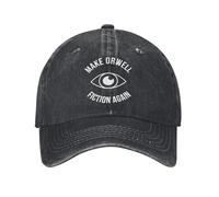Gorros Unisex de Papá Noel Hacen de Orwell Fiction Otra Vez Gorra de béisbol Sun y2k Pareja Divertida de Mujeres Sombrero de Camionero Lavado Logo Personalizado Transpirable Gorras de béisbol KPOP