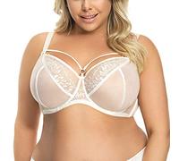 Gorsenia Sujetador Sin Relleno con Correas Decorativas para Mujer K496 Paradise