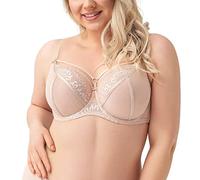 Gorsenia Sujetador Sin Relleno con Correas Decorativas para Mujer K496 Paradise, Beige,90I