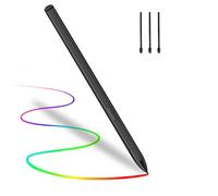 Gorssen Lápiz para iPad,Lápiz para Pantalla Táctil,Detección de Inclinación,Rechazo de Palma con 3 Puntas Reemplazables, Compatible Pantallas de Tinta de Samsung, Lenovo, DELL, HP y ASUS