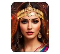 Gortin Cadena de cabeza de monedas de oro, joyería bohemia, tocado de lentejuelas, accesorio para el cabello para mujer