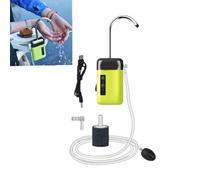Goryni 3 in 1 Fishing Tap and Oxygen Pump Tool, Goryni Three in One Water Tap, Goryni Three in One Waterer, Goryni Three in One Aerator, Intelligent Induction Water Pumping Aerator (Green)