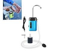 Goryni 3 in 1 Fishing Tap and Oxygen Pump Tool, Goryni Three in One Water Tap, Goryni Three in One Waterer, Goryni Three in One Aerator, Intelligent Induction Water Pumping Aerator (Blue)