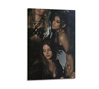 GOSER Póster artístico de Ariana y Lana del Rey, póster de papel de pared, póster de lienzo, póster decorativo para dormitorio, sala de estar, póster de lienzo de 30 x 45 cm, estilo marco