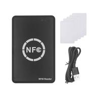 Gosera Lector/Escritor de Chip Inteligente RFID NFC + 5 Tarjetas CUID 125K 13,56 M Copiadora Duplicadora RFID Copia de Etiquetas Clonación de ID IC Copia de Llaves