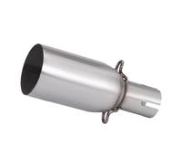 Gosera Modificación del Tubo de Escape de Motocicleta, Sección Central del Escape, Adaptador de 28 mm, Sección de Escape de 51 mm, Instalación No Destructiva.