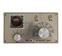 Gosera Pequeño y Hermoso Kit de Montaje DIY de Radio Mineral con Cabezal de Medición.