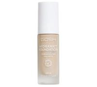 GOSH Base de maquillaje con SPF 15 para pieles claras y oscuras, vegano. Maquillaje mate para pieles secas, sensibles y grasas. Resistente a las manchas y al sudor, sin aceite. Opacidad regulable, sin
