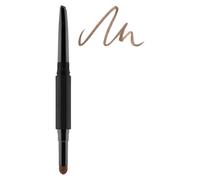Gosh, long lasting, double, eyebrow cream pencil, 002, brown, 0.5 g