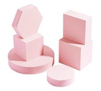 Goshoot Accesorios para fotografía Cubo Espuma Geometría Bloques Sólidos Accesorios de disparo Formas geométricas Producto Accesorios para fotografía Accesorios para joyería Cosméticos Decoración de