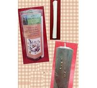 GOSHOPPING VELON Cera Natural 7 PIMIENTAS, Vela DE 16CM