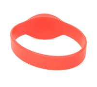 Goshyda 10 Uds. Pulsera de 125Khz Pulsera de Silicona IP68 Tarjeta de Identificación a Prueba de Agua para Piscina Sala de Sauna (rojo)