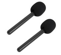 Goshyda 2 Soportes para Micrófono Inalámbrico, Soporte de Mano, Adaptador de Micrófono Inalámbrico para Entrevista, Adaptador de Montaje Portátil para Hollyland Lark M1 C1 150 G1