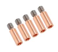 Goshyda 5 Uds Bi Metal Heat Break con Rosca M6, Garganta de Aleación de Titanio para Filamento de 1,75mm, Pieza de Repuesto para Impresora 3D