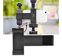 Goshyda Abrazadera/Soporte Preciso para Teléfono Móvil + Soporte para Cámara de Acción para Cámara, Versátil con Fácil Expansión para Viajeros, Plástico + Metal