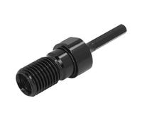 Goshyda Adaptador de Broca, Vástago Hexagonal con Conexión Se, Convertidor de Vástago Hexagonal de 1-1/4 pulg. UNC Macho a /2 pulg. para Extracción de Núcleos de Concreto, Aleación Cr V, Modo