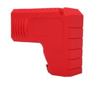 Goshyda Adaptador de Extracción de Polvo Rojo, Diseño de Gancho, Conector Colector de 2,5 Pulgadas para Taller Más Limpio, para Aficionados a la Carpintería