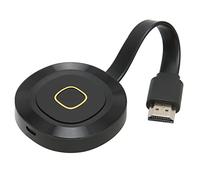 Goshyda Adaptador de Pantalla HDMI Inalámbrico 4K, Receptor de Pantalla WiFi de Doble Banda 5G 2,4G, para PC, Tableta, Teléfono Móvil y TV con Monitor HD