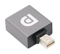 Goshyda Adaptador Mini Macho a Hembra 8K 60 Hz, Convertidor de Aleación de Aluminio 7680x4320 para Monitor de PC Portátil, Plug and Play Compatible con Thunderbolt