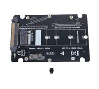 Goshyda Adaptador SSD M.2 a U.2, Tarjeta Convertidora NVMe PCIe a SFF 8639 U. con Soporte para Factores de Forma 2230 2242 2260 2280, para Instalación Interna de PC de Escritorio