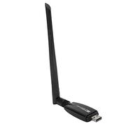 Goshyda Adaptador WiFi USB, Adaptador WiFi USB Portátil WiFi Dongle 300mbps Adaptador WiFi de Diseño de Antena de Transmisión Inalámbrica con Larga Vida útil para PC Portátil de Escritorio
