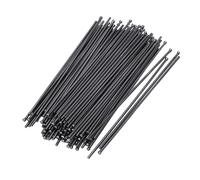 Goshyda Agujas de Descalcificación de Acero de Tungsteno, 100 Unidades, 3x180 Mm, Escalador de Agujas, Repuesto, Eliminación de óxido de Aire para Cubierta Marina, Aguja Removedora de óxido de Barco