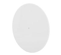 Goshyda Alfombrilla Giratoria para Reducir el Polvo Estático, Reemplazo de Ruido, Plato de Discos Acrílico, Alfombrilla Deslizante, Tocadiscos de 12 Pulgadas (WHITE)