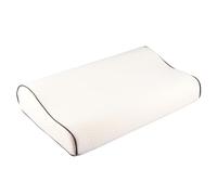 Goshyda Almohada de Espuma Viscoelástica Ondulada, Almohada de Apoyo Cervical de Rebote Lento para Reducir el Estrés y Aliviar el Dolor de Cuello, 50x30cm