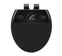 Goshyda Altavoz para Coche con Bluetooth 5.0, Manos Libres para Llamadas, con Transmisión de Voz Completa y Amplificador Digital, Compatible con Control de Voz.