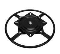 Goshyda Anillo de Repuesto para Sillón Reclinable de Alta Resistencia, Base de 50 Cm con Placa Cuadrada de 24,5 Cm, Base de Silla Giratoria de 360 Grados para Sillones Reclinables y Taburetes de