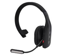 Goshyda Auriculares Bluetooth, Auriculares Inalámbricos de un Oído con Micrófono con Cancelación de Ruido para Camionero de Centro de Llamadas, Soporte para Dispositivo Dual,