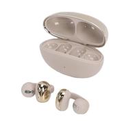 Goshyda Auriculares con Clip de Oreja Abierta, Auriculares Inalámbricos Bluetooth 6.0 con Control Táctil para Correr, Entrenamientos, Deportes de Gimnasio (Gold)