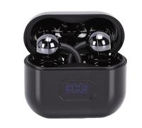 Goshyda Auriculares de Traducción AI en Tiempo Real, Auriculares con Traductor Bluetooth de 144 Idiomas con Estuche de Carga, Reducción de Ruido, para Aprendizaje en Reuniones de Viaje (Black)