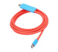 Goshyda Cable Adaptador de Estación de Acoplamiento de TV, Interfaz Multimedia Tipo C a HD, 4K, 60Hz, Compatible con PD100W, Apto para Interruptor, Entretenimiento en Casa y Oficina