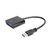 Goshyda Cable Adaptador USB 3.0 a VGA Convertidor de Monitor para 7/8/10, Adaptador de y Video Plug and Play para Computadora Portátil de Escritorio 5.0 Gbps