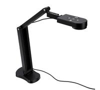 Goshyda Cámara de Documentos USB 4K, Cámara Web de 8 MP y Visualizador para Tamaño A3 con Micrófonos Duales AI, Luz LED de 3 Niveles, Inversión de Imagen, Plegable para Demostración