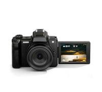 Goshyda Cámara Vlogging 4K con Pantalla abatible: Cámara Digital de 68MP para Fotografía, Zoom de 28X para Apuntar y Disparar, Enfoque Automático, de Viaje