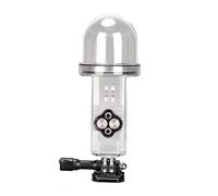 Goshyda Carcasa Protectora de la Cámara, Profundidad Impermeable de 60 M/196,8 Pies, Botón de Acero Inoxidable con Diseño de Domo de 360°, Carcasa Impermeable de la Cámara para dji Osmo Pocket