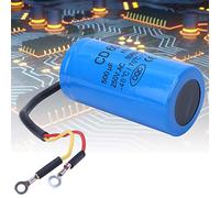 Goshyda Condensador de Arranque CD60 500uf 250VAC, Condensador a Prueba de Explosiones con Autocuración y Resistencia a la Corriente de Pulso, Duradero para Motores de CA, Refrigeradores, Aires