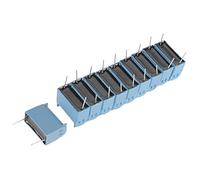 Goshyda Condensador de Cocina de Inducción de 10 Piezas 0,33 UF 630 V CA 1200 V CC, Condensador de Plomo Radial para Circuitos Resonantes Inversores de Alto Voltaje, Retardante de Llama, Autocuración