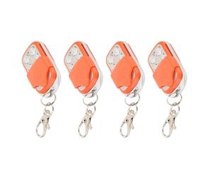 Goshyda Control Remoto Automático de la Puerta, 4pcs Electricidad Sensible Portátil para Puertas de Gallina Puerta de la Puerta del Abridor Control Remoto FOB Llave Remota FOB